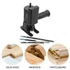 Portable Reciprocating Saw Adapter with 3 Saw Blade Electric Drill Modified Tool