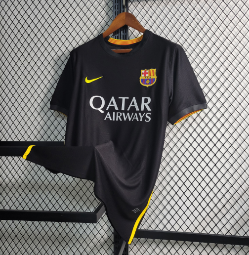 Retro 13-14 Barcelona Third away Football shirt  1:1 Thai Qualtiy