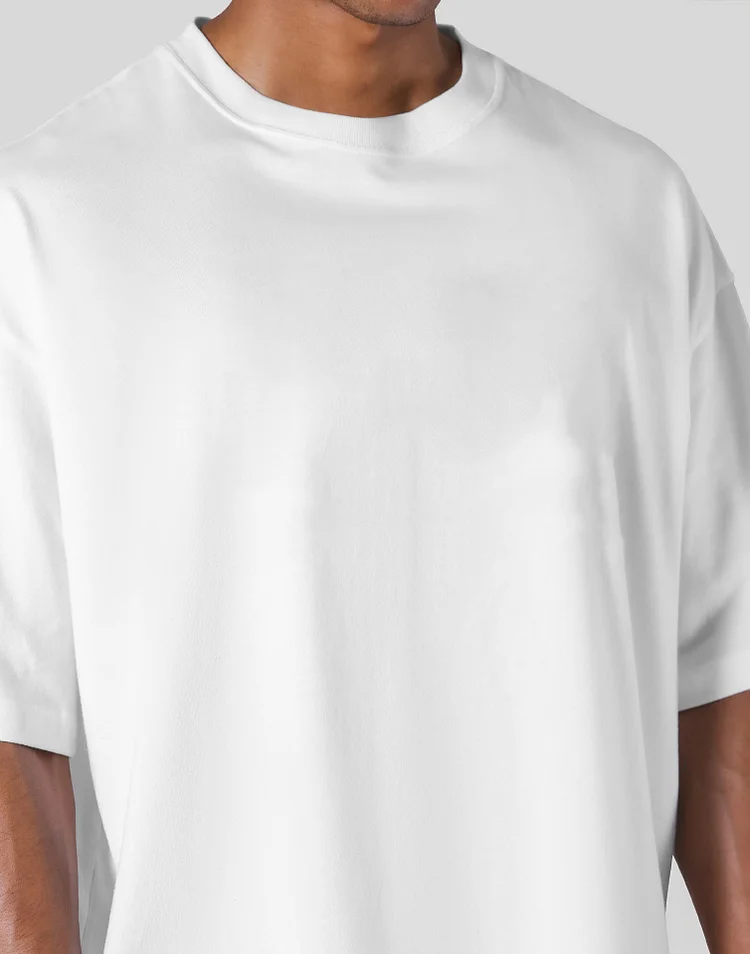 PASUXI Wholesale Custom Logo Summer New Fashion Drop Shoulder Casual Oversize Loose Streetwear 100%Cotton T Shirt For Men huanwei