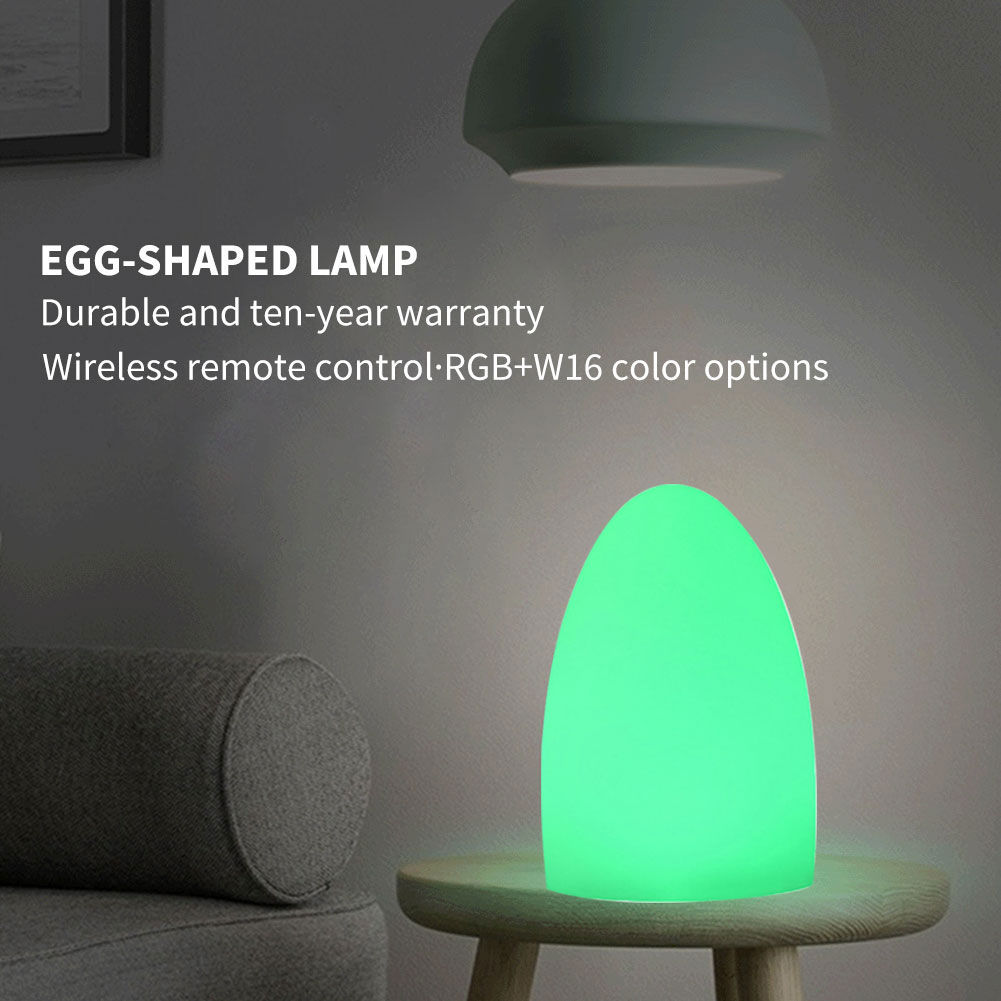 

Egg Shape LED Night Lights Colorful Remote Control Party Atmosphere Light, 501 Original
