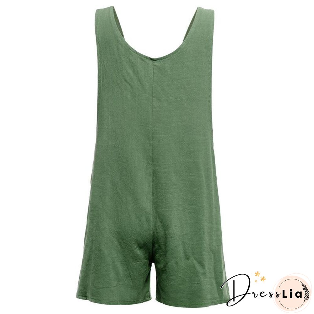 Cotton Pocket Jumpsuit(3 colors)