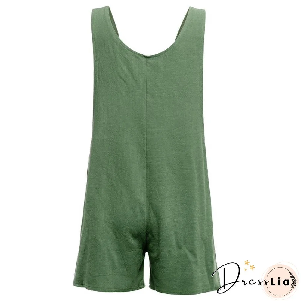 Cotton Pocket Jumpsuit(3 colors)