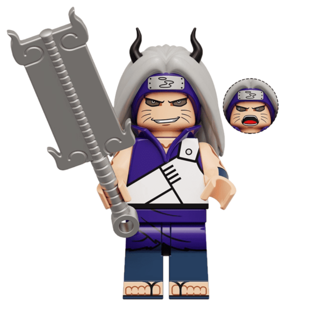 Ginkaku Custom Anime Minifigure Minifigure Bricks monstertoys
