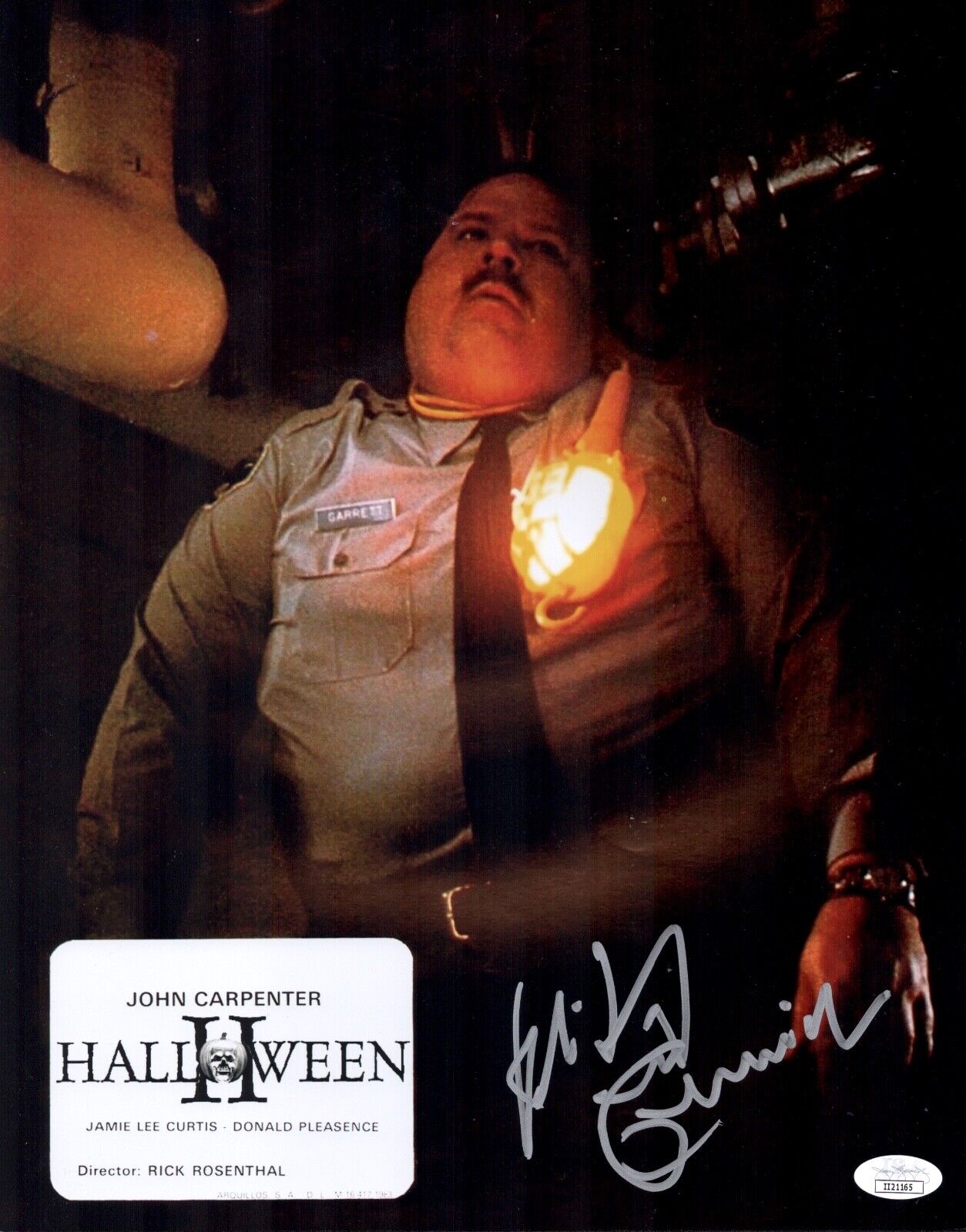 Cliff Emmich Signed HALLOWEEN ll 11x14 Photo Poster painting In Person Autograph JSA COA Cert