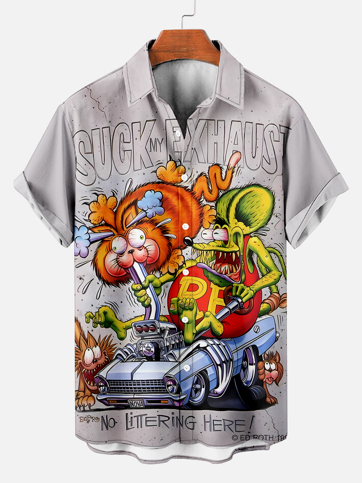 Men's Classic Christmas Short Sleeve Shirt PLUSCLOTHESMAN