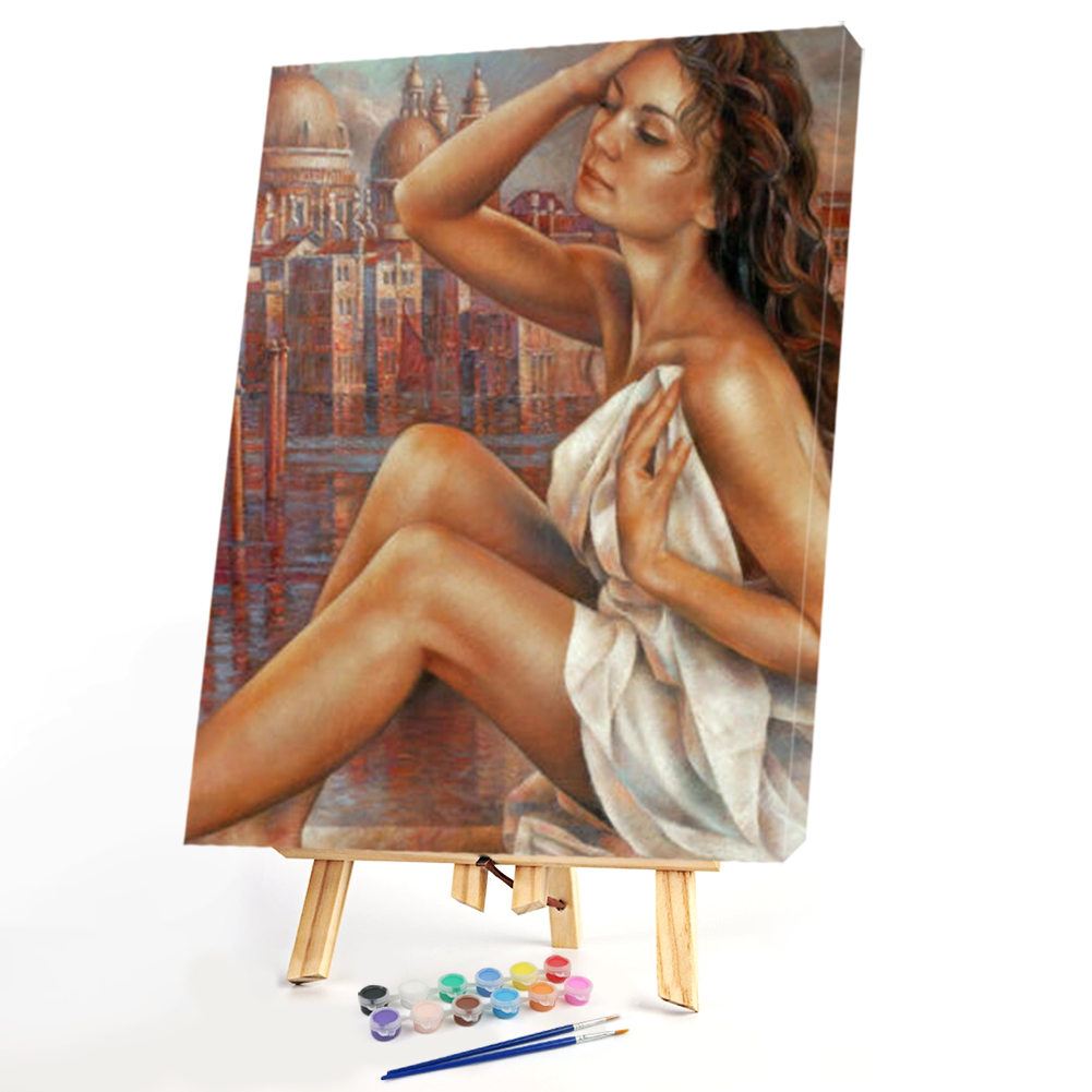 

40*50CM - Paint By Numbers - Sexy Women, 501 Original