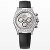 Rolex Daytona m126539TBR Diamond-set Bezel and Steel Diamond-set Dial 4131 movement Super Clone