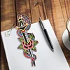 6PCS Diamond Art  Pendant Special Shape Dagger Bookmarks Kit