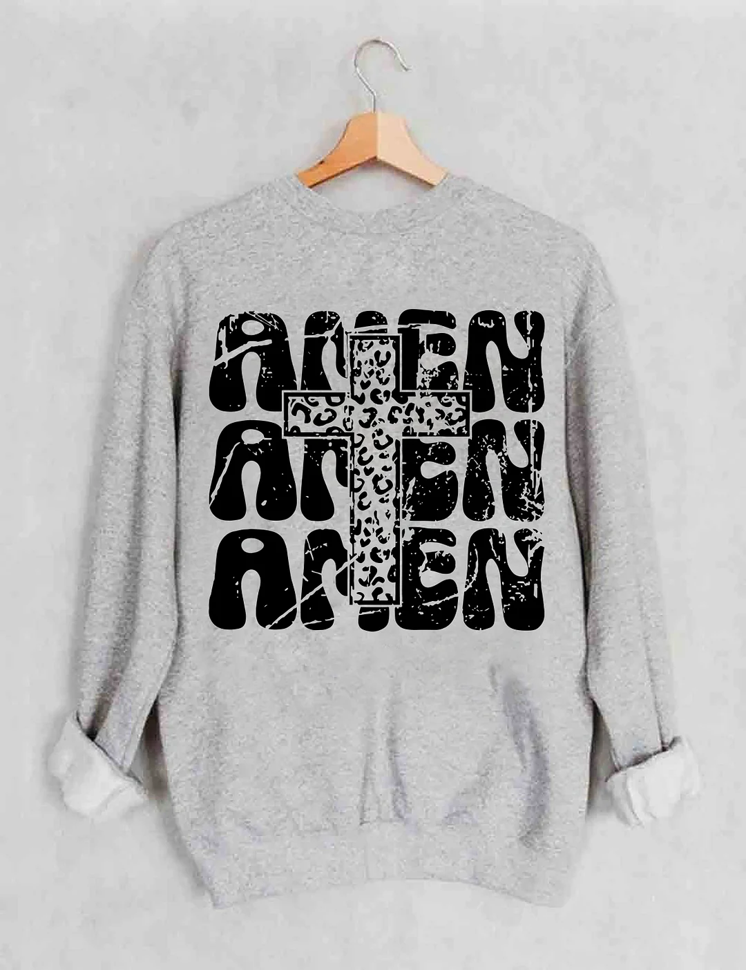 Pray On It Pray Over It Amen Sweatshirt