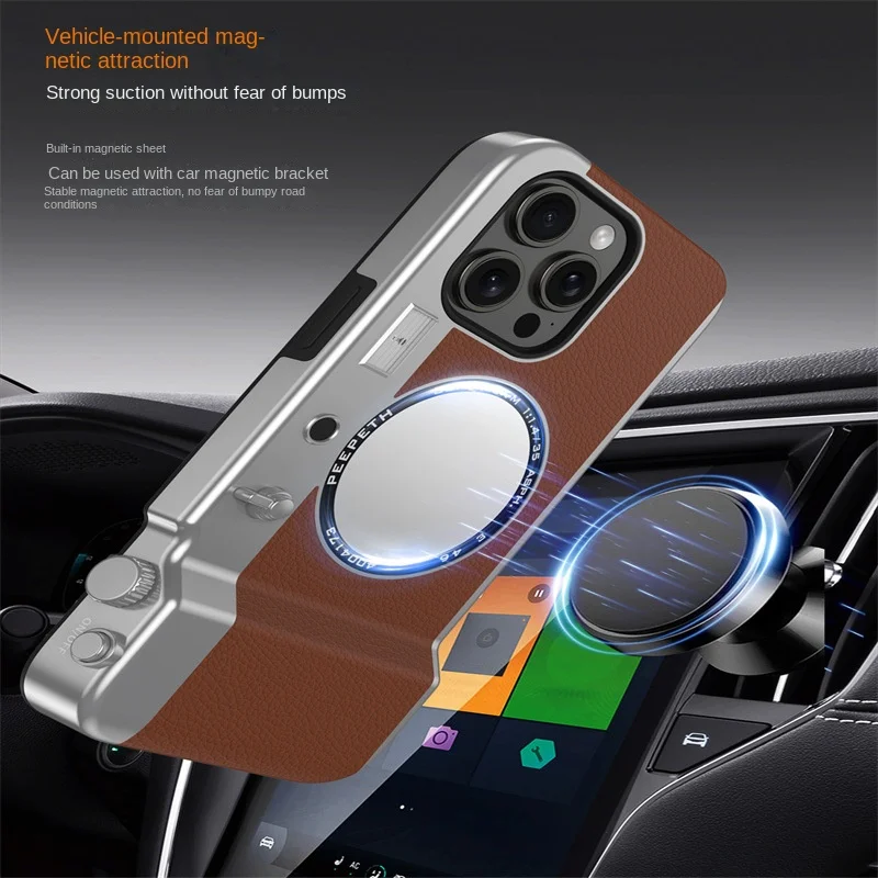 iPhone all-in-one camera photo-taking phone case