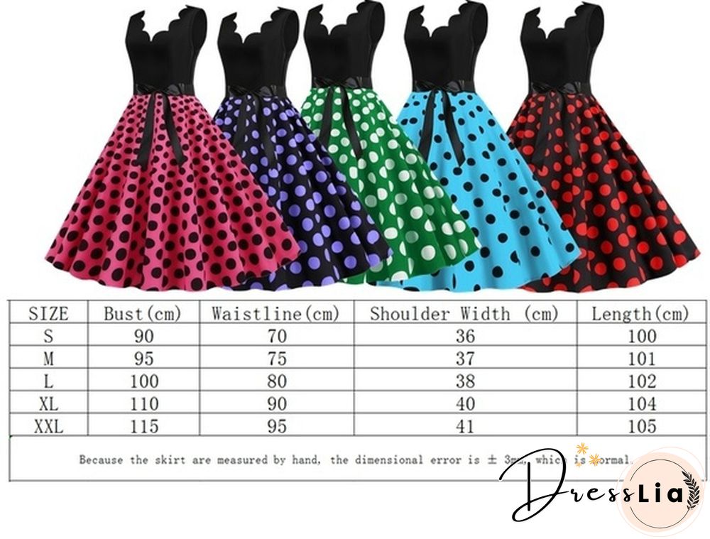 New Women's Fashion Sleeveless Casual Dresses Elegant Vintage Floral Print Rockabilly 1950S Retro Evening Party Gown Swing Pleated Dress Vestidos De Mujer