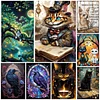 (Multi-Style) Animal-11CT Stamped Cross Stitch 40*60/40*70/50*70cm(Big Size)
