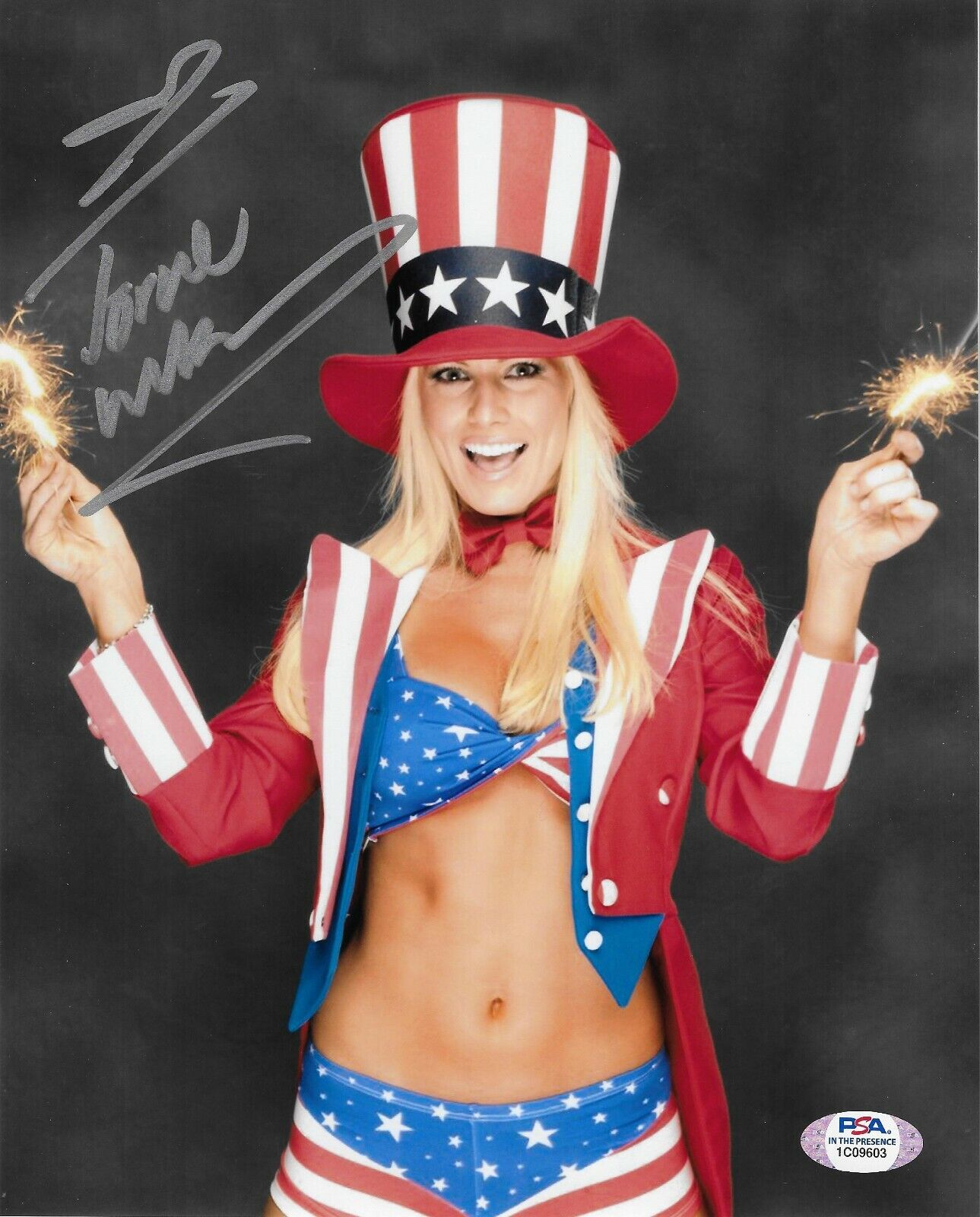 Torrie Wilson WWE Diva Hall of Fame Signed Autograph 8x10 Photo Poster painting #3 w/ PSA COA