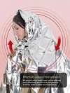 GOLD-10 PACK &bull; Emergency Solar Blanket Survival Safety Insulating Mylar Thermal