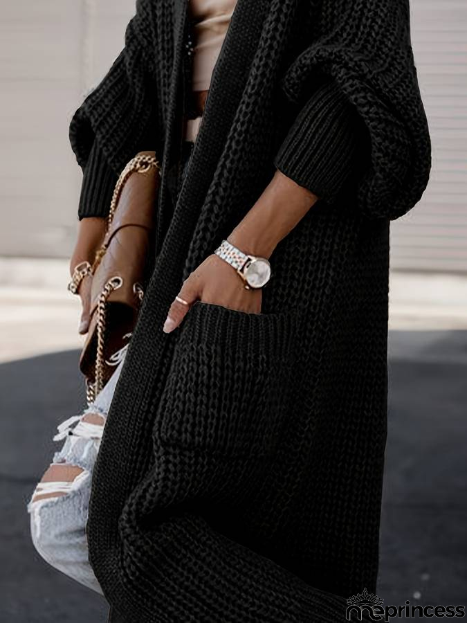 Fashionable and Minimalist winter Cardigan
