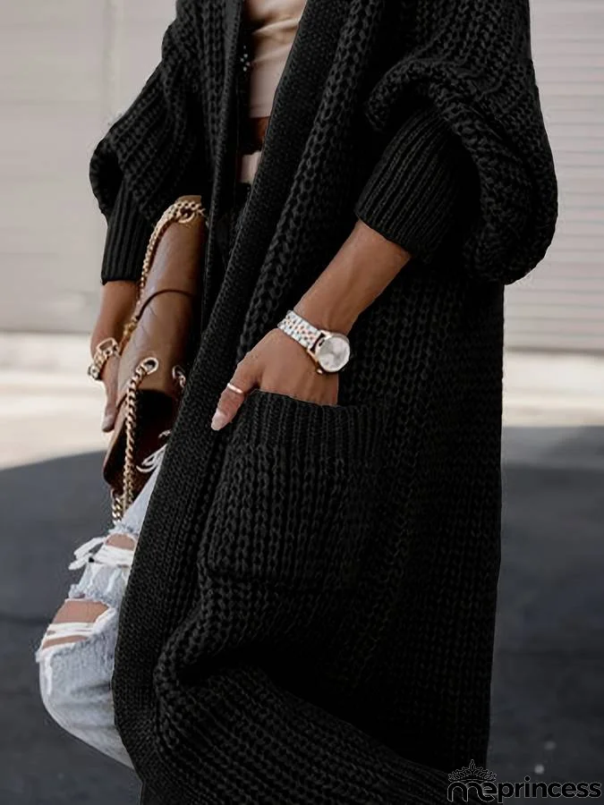 Fashionable and Minimalist winter Cardigan