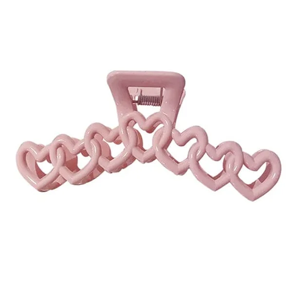 Hollow Hearts Hair Claw