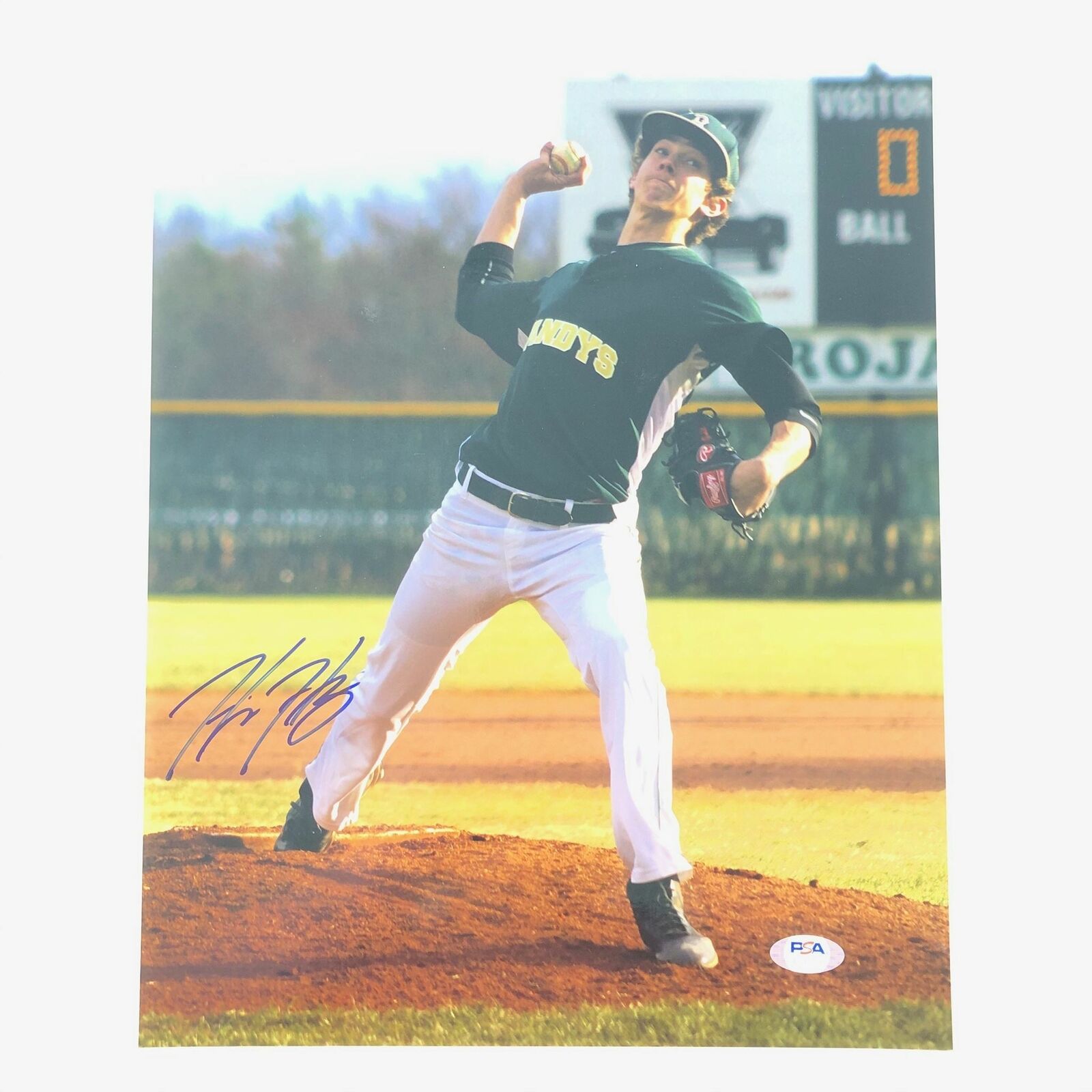 Hunter Harvey signed 11x14 Photo Poster painting PSA/DNA Bandys HS autographed Orioles