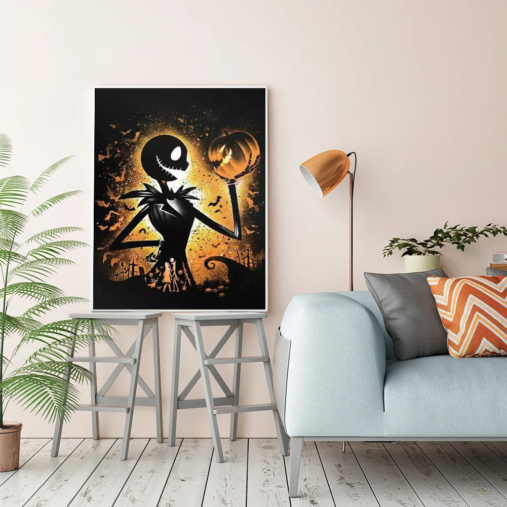 11CT Full Stamped Cross Stitch - Silhouette Series(Canvas|40*50cm)