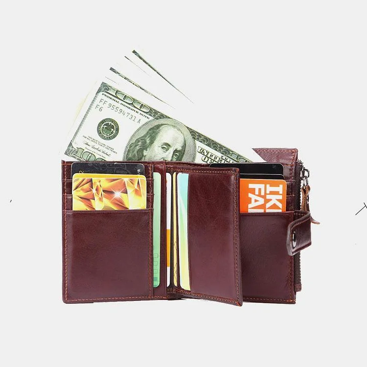 Genuine Leather Multifunctional  Wallet