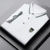casual plus size short sleeve polo shirt