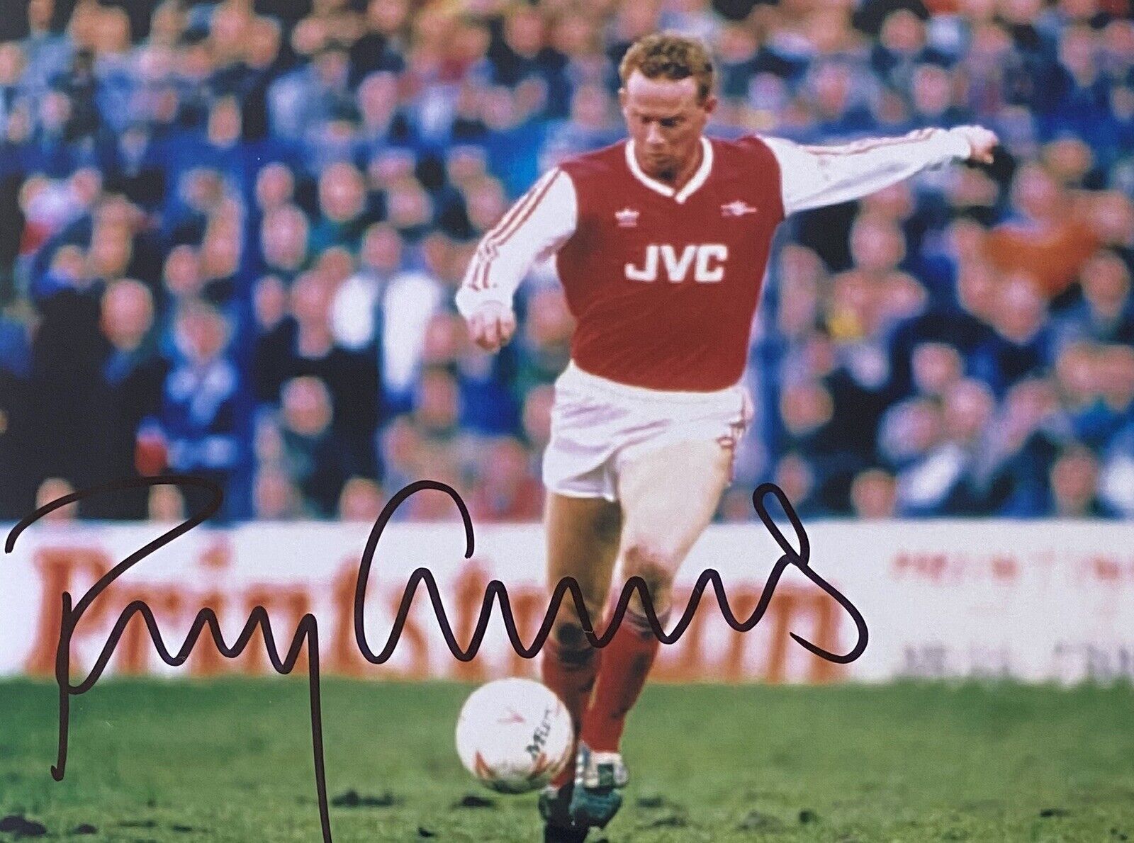 Perry Groves Genuine Hand Signed Arsenal 6X4 Photo Poster painting