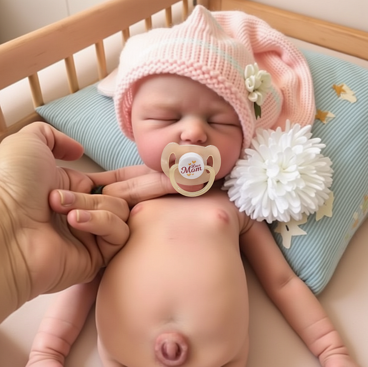 [3-7 Days Delivery]12"&16" Flexible Full Silicone Realistic Baby, Soft Newborn Sleeping Baby Doll Boy or Girl
