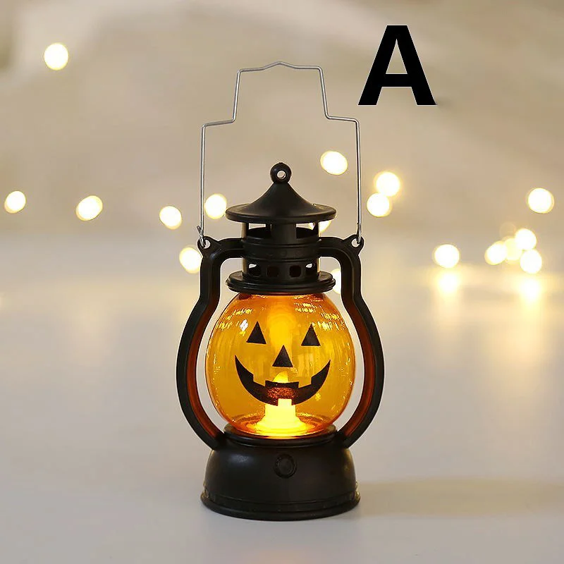 Halloween portable pumpkin decorative lantern