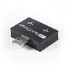 USB2.0 Male to Twin Charger Dual 2 Port USB Splitter Hub Adapter Converter