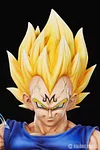 1/4 Scale Majin Vegeta With LED - Dragon Ball Resin Statue - FC Studios [In Stock]