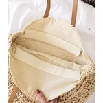 Fashion Round Beach Woven Bag - Image 7
