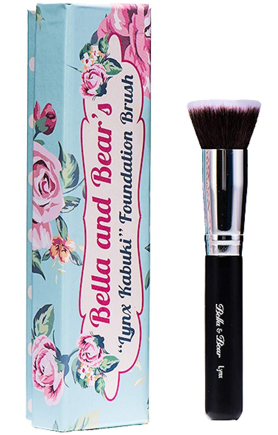 Foundation Brush for Liquid Makeup by Bella and Bear The Kabuki Foundation Brush can also be used with Cream