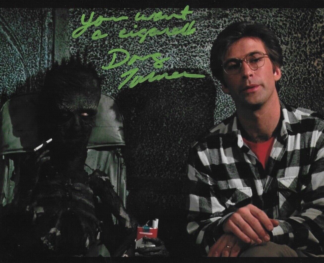 * DOUG TURNER * signed 8x10 Photo Poster painting * BEETLEJUICE * CHARMAN * HARRY * PROOF * 10