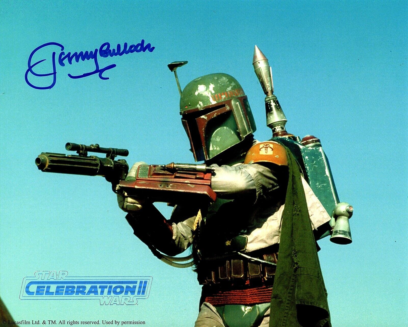 JEREMY BULLOCH Signed STAR WARS Boba Fett