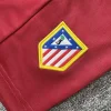 2004-2005 Retro Long Sleeve Atletico Madrid Away Football Jersey  Kids Size