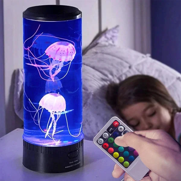 LED Jellyfish Lava Lamp Aquarium