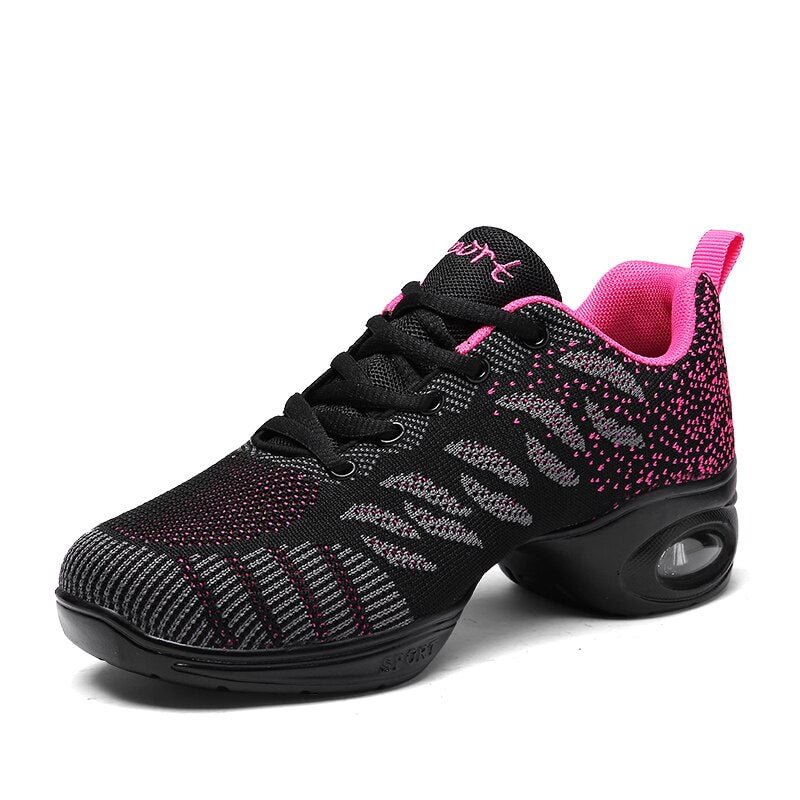 2020 Women Woven Mesh Sneakers Comfortable Soft Outsole Dance Shoes  Modern Jazz Dancing Shoes Girls Ladies Outdoor Sports Shoes