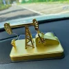 Solar Kowtow Machine Model Car Decoration Pumping Unit Model Ornament