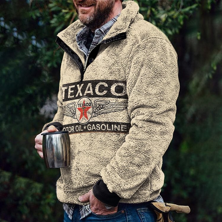 Men's lamb cashmere western pullover