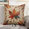 Maple Leaves-11CT Stamped Cross Stitch Pillowcase 45*45cm tapestrymarket
