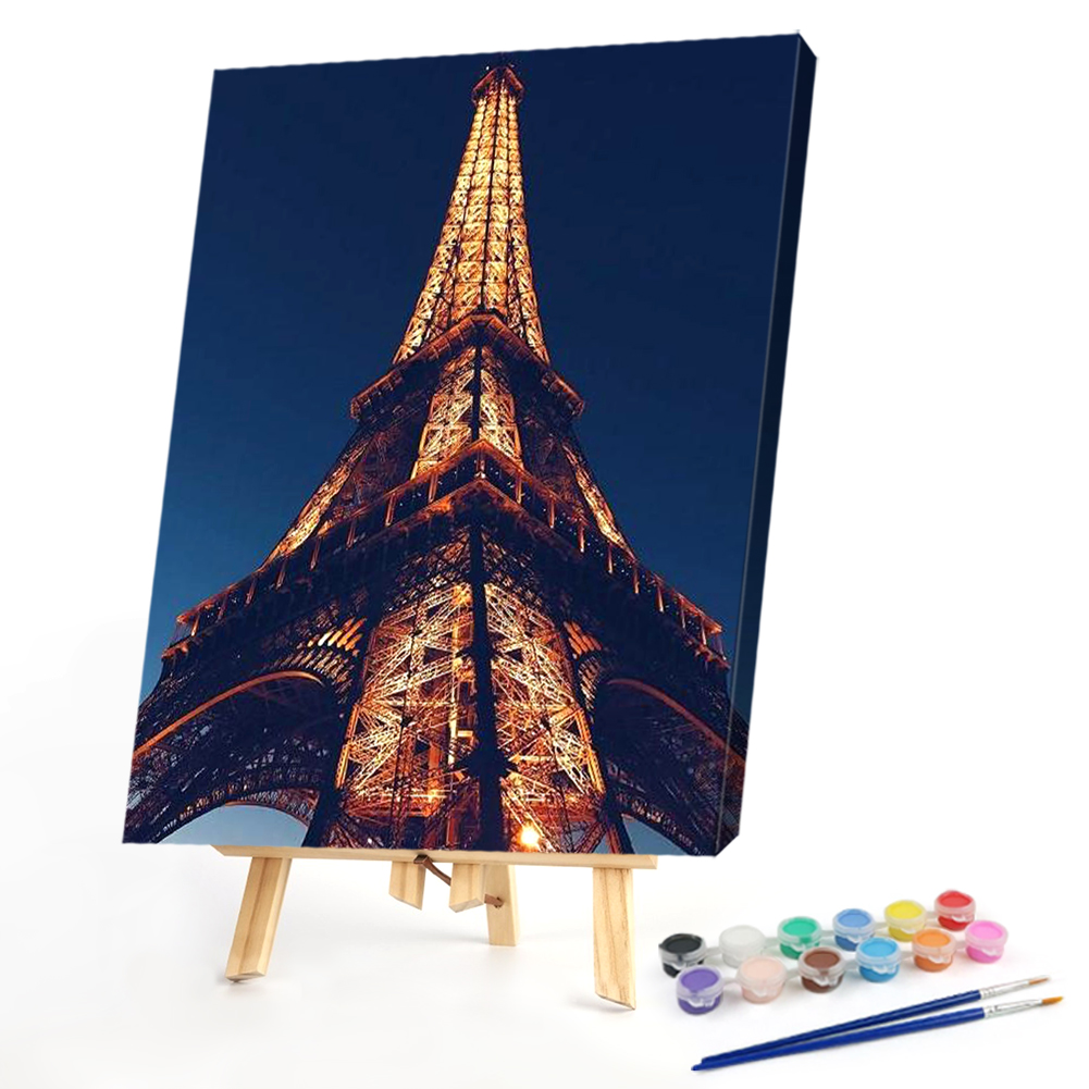 

40*50CM - Paint By Numbers - Eiffel Tower, 501 Original