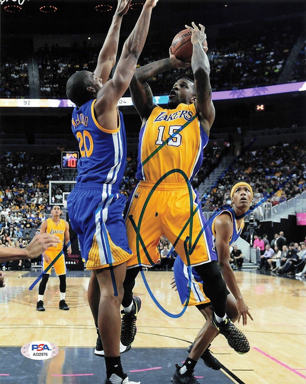 Thomas Robinson signed 8x10 Photo Poster painting PSA/DNA Los Angeles Lakers Autographed