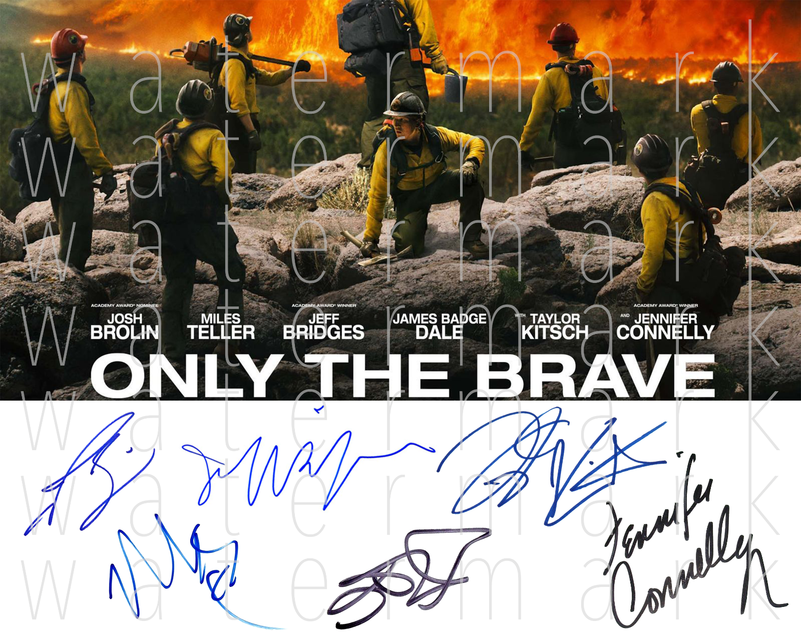 Miles Teller Josh Brolin Teller signed 8X10 print poster Photo Poster painting autograph RP