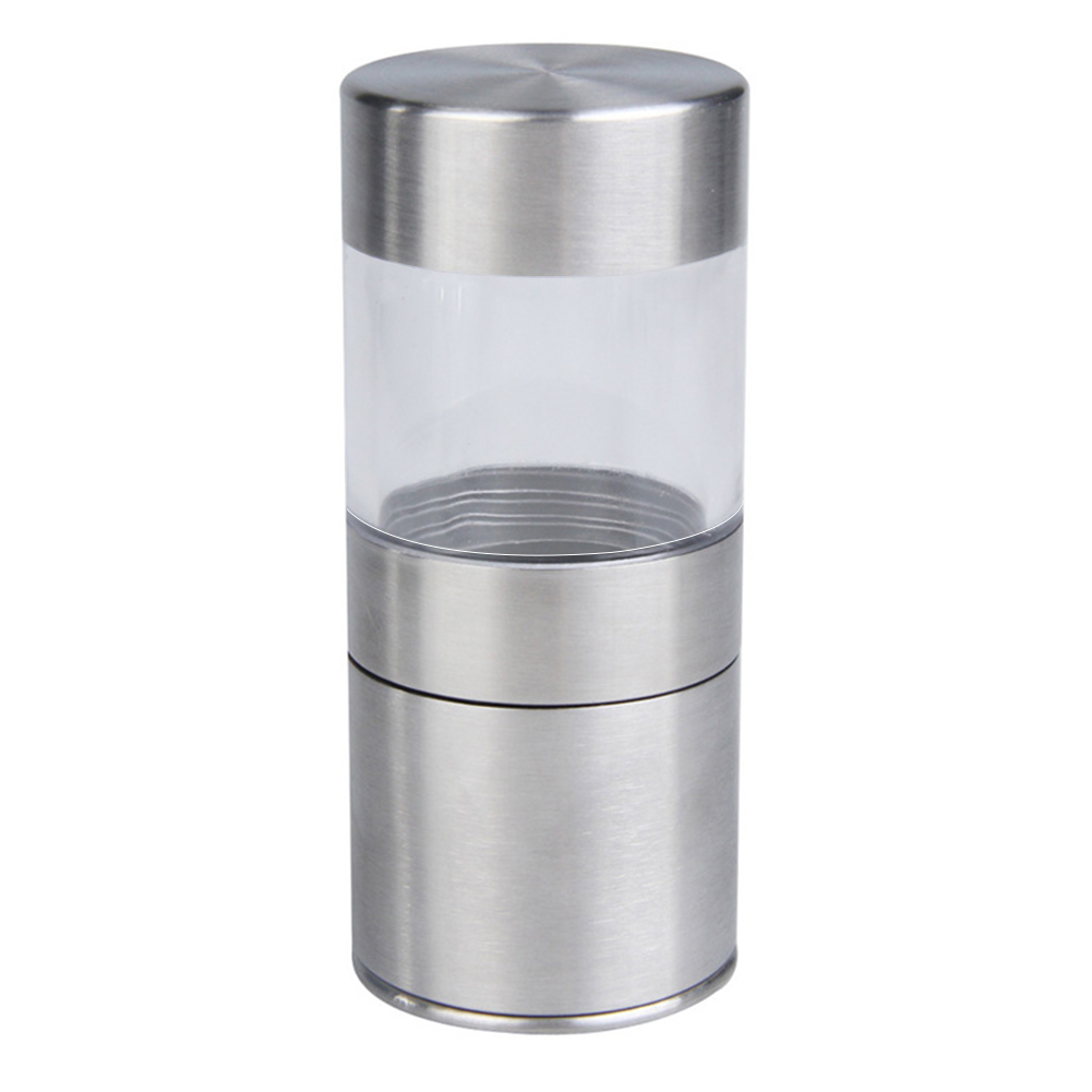 

Manual Stainless Steel Pepper Grinder Refillable Kitchen Mill Salt Machine, 501 Original