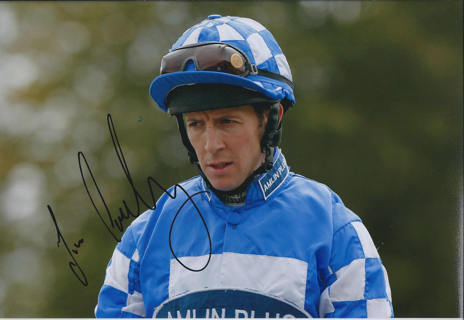 Jim CROWLEY Jockey SIGNED Autograph 12x8 Photo Poster painting AFTAL COA Genuine Rare Champion