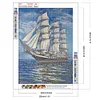 Diamond Painting -DIY Full Square Drill Sailboat