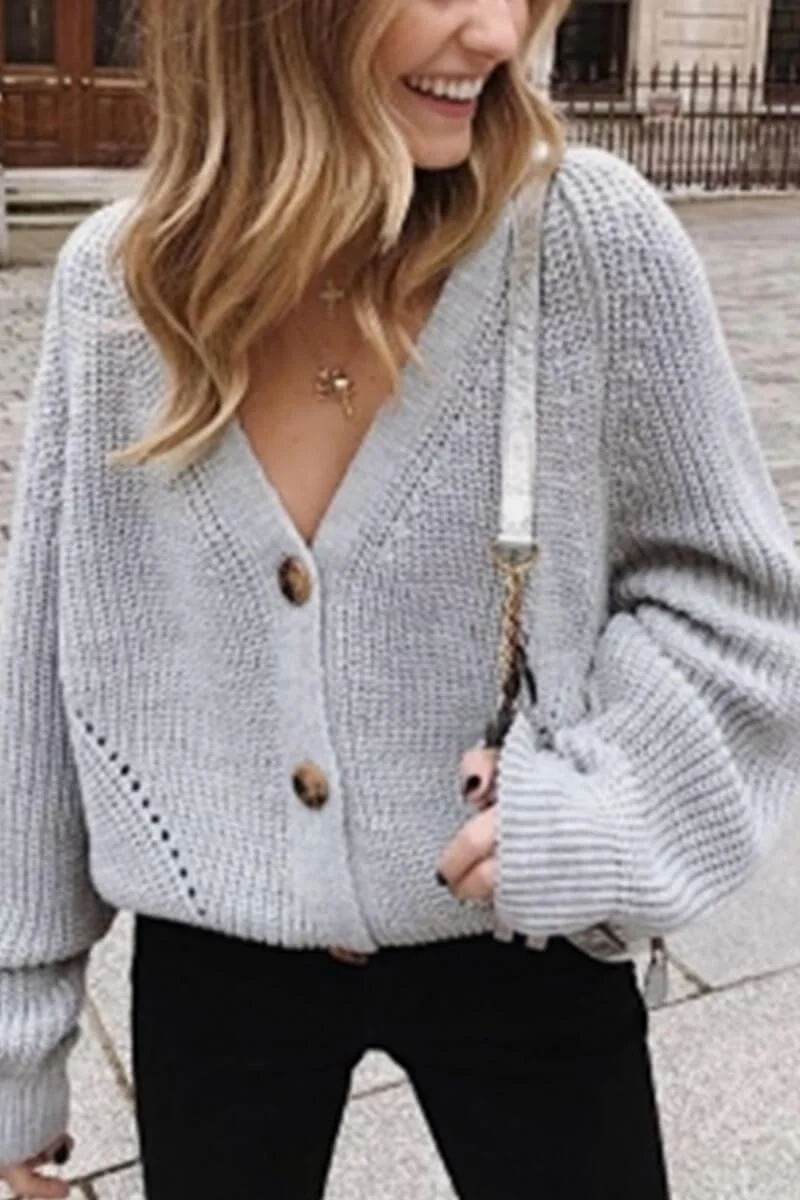 ABEBEY Loose Cardigan Sweater