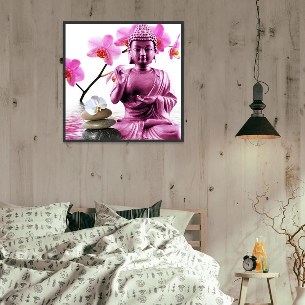 Diamond Painting - Full Round Drill - Buddha(30*30cm)