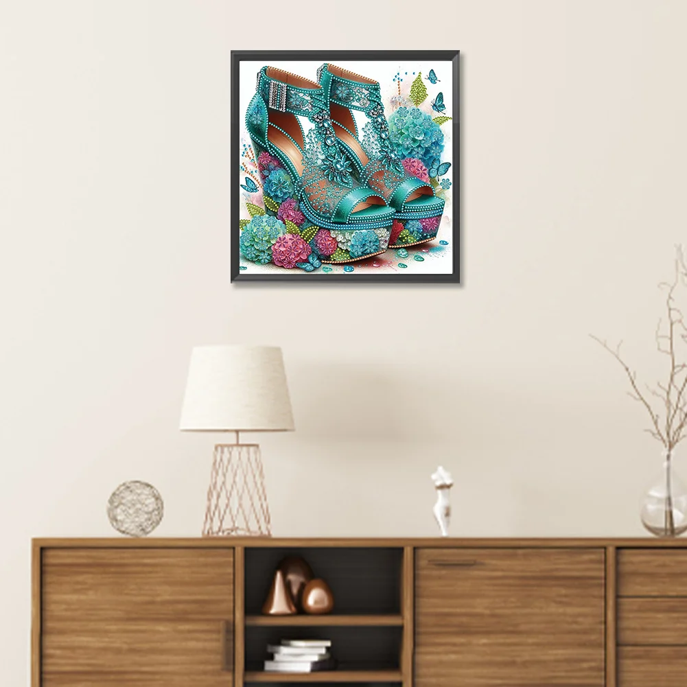 Diamond Painting - Partial Special Shaped Drill - High Heel(Canvas|30*30cm)