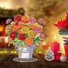 DIY Flower Vase Diamond Painting Single-sided Desktop Ornaments